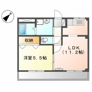 Y’s グランチェスタ【2階】の間取り