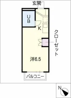メイプル羽根北【1階】の間取り