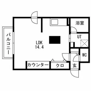 ドリームマインド【306号室】の間取り