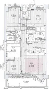 ワコーレ六甲篠原北町【3階】の間取り