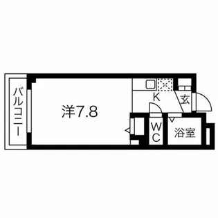 アビタシオンF【2階】の間取り