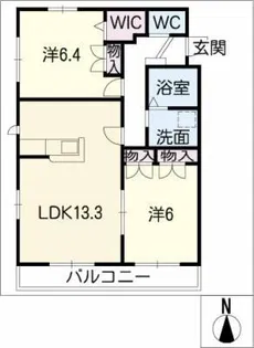Hebel maison のだ【2階】の間取り