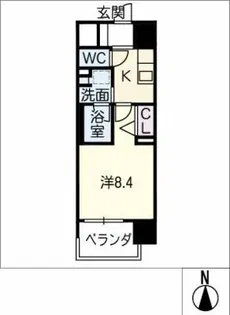 Regio Livie【4階】の間取り