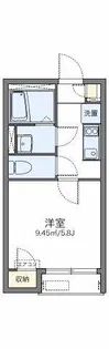 レオネクストアンソレイユ【1階】の間取り