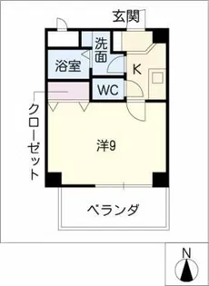 ライフステージ花の木【4階】の間取り