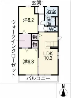 アーバンストーンⅤ【1階】の間取り