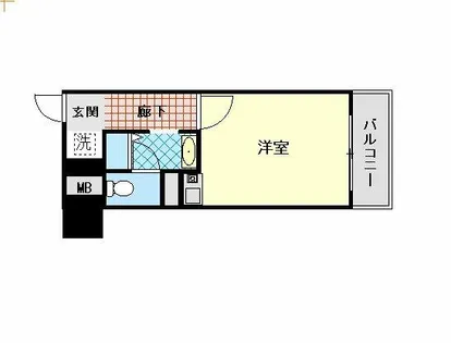 藤和シティホームズ灘【5階】の間取り