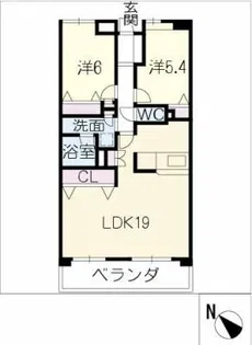 タワーレジデンスアネックス1【3階】の間取り