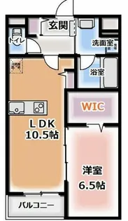 イレーネ守口【2階】の間取り