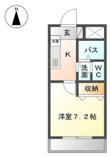ハイムカトレア【3階】の間取り