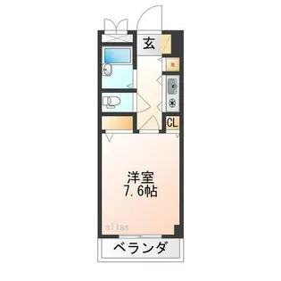 サンモール【5階】の間取り