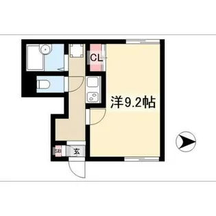 アビテ池下【1階】の間取り