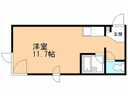 ダイヤマンションアネックス【303号室】の間取り