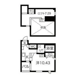 BRIQUE【102号室】の間取り