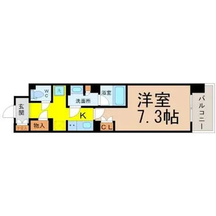 ラフィシア上前津【6階】の間取り