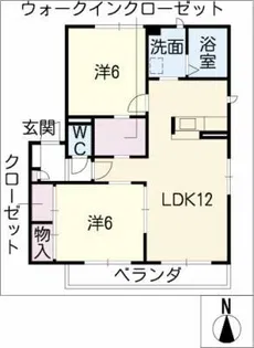 Heritage【1階】の間取り