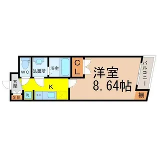 アビターレ豊前【3階】の間取り