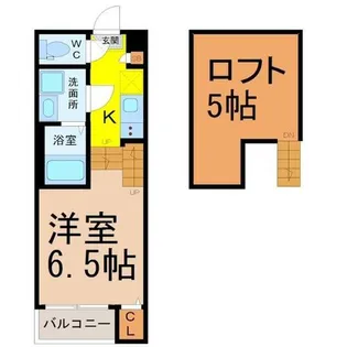 フォレストヒルズⅠ【201号室】の間取り