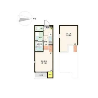 (仮称)高畑五丁目Aコーポ【2階】の間取り