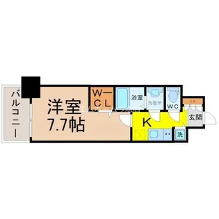 プレサンスジェネ葵【10階】の間取り