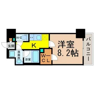 レガリア【6階】の間取り