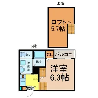 レクセラ【2階】の間取り