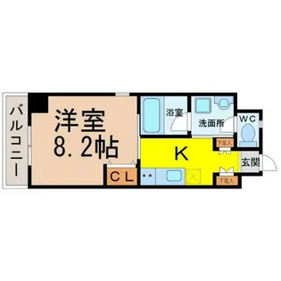 GrandStage今池(グランドステージ今池)【2階】の間取り