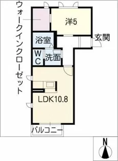Bellarbre【1階】の間取り