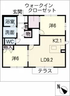 Wing Ⅰ【1階】の間取り