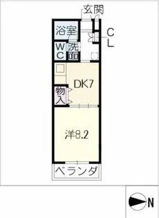 ラピスタウン緑丘通り( )【5階】の間取り
