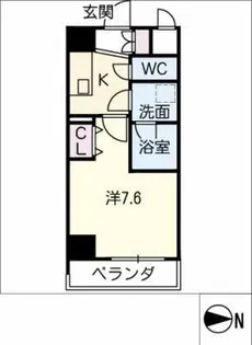 K Smart 小牧【7階】の間取り