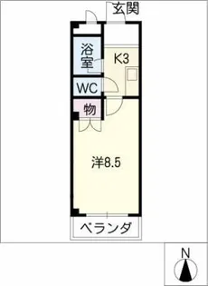 リバーサイドT【1階】の間取り