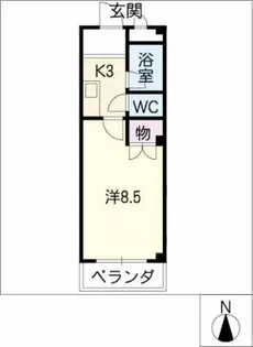リバーサイドT【2階】の間取り