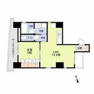 Teramachi Box 24【8階】の間取り