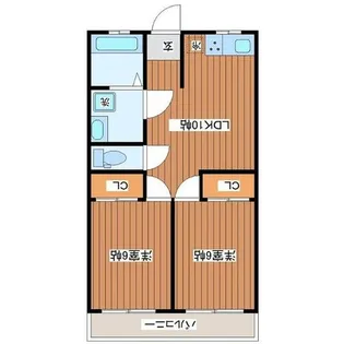ロイヤルハイツ橿原【2階】の間取り