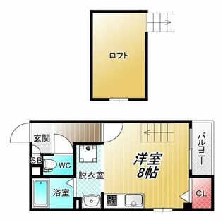 CTビュー永和【6階】の間取り