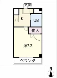 ハイツ ストニーヒル【1階】の間取り