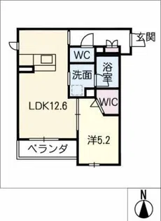 雪月風花【3階】の間取り