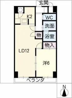 リバージュ【3階】の間取り
