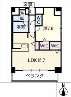 ミグラテール【5階】の間取り