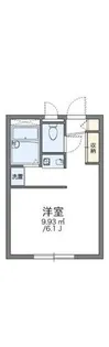 レオパレスWISTERIA【1階】の間取り