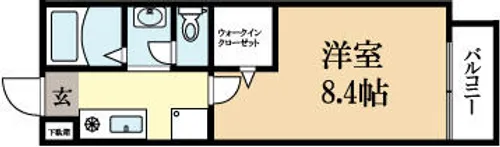 amitie【1階】の間取り