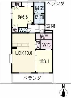Glen Eagle【3階】の間取り