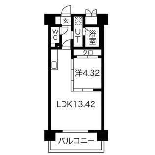 Primal千種luno【4階】の間取り