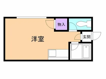 グランドール水元Ⅱ【206号室】の間取り