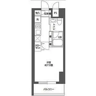 リヴシティ栄【607号室】の間取り
