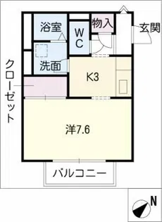 セレーノ【2階】の間取り