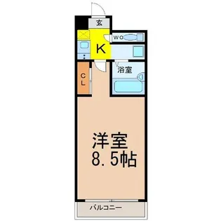 プロビデンス新瑞橋【3階】の間取り