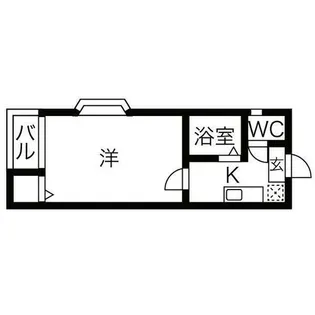 マイステージ【201号室】の間取り