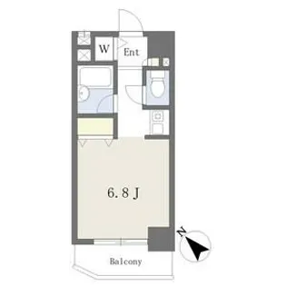 PENOTO杁中【4階】の間取り